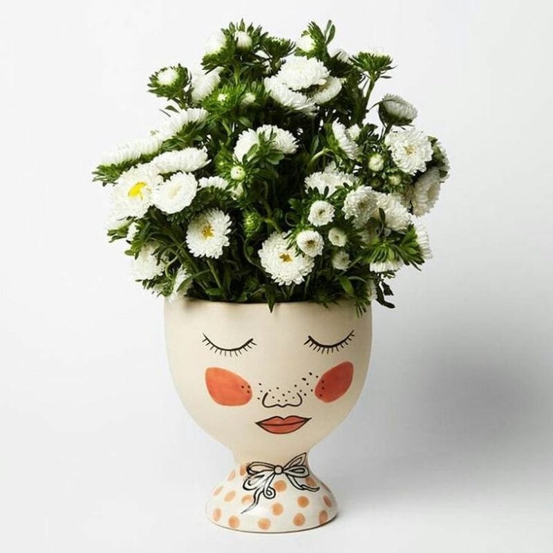 Cute Lady Planter