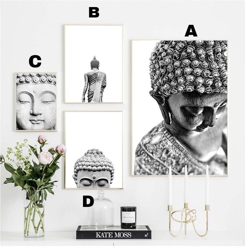 Buddha Wall Art (Set Of 4)