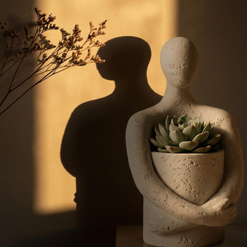 Human Sculpture Planter
