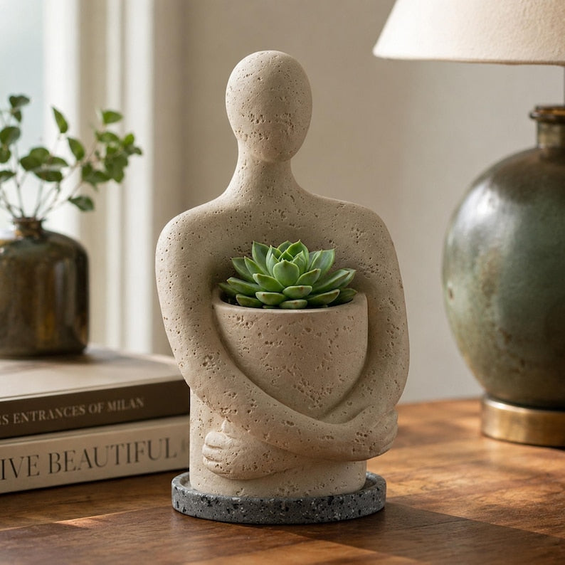 Human Sculpture Planter