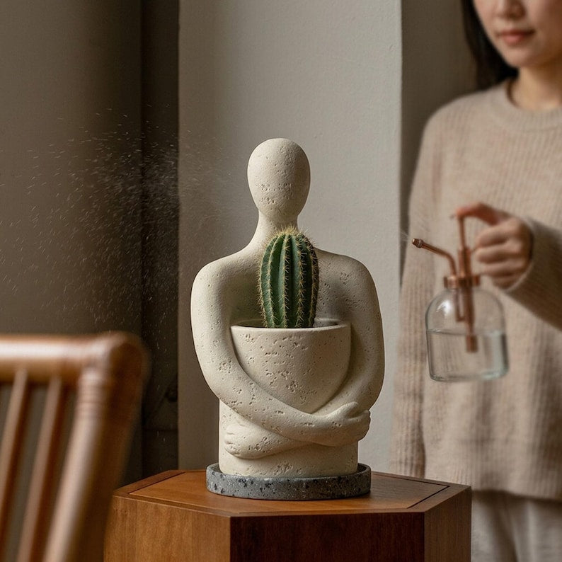 Human Sculpture Planter