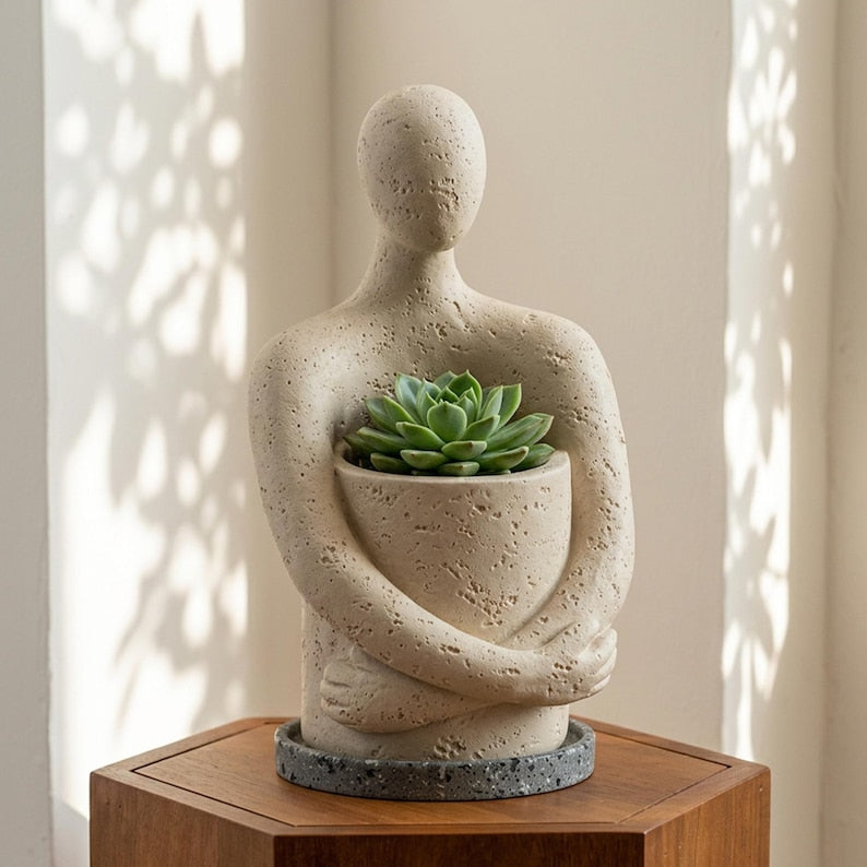 Human Sculpture Planter