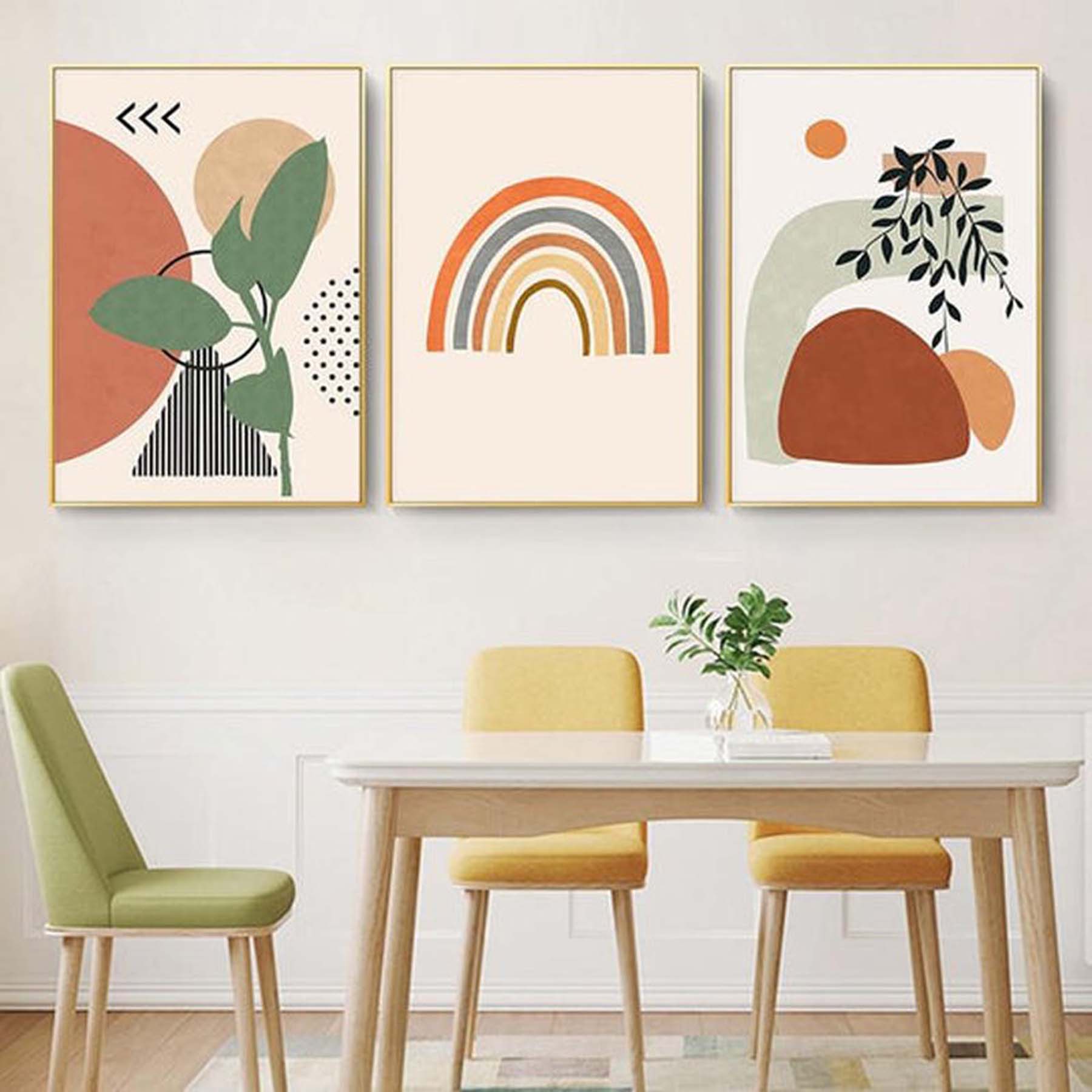 Modern Abstract Wall Art (Set Of 4)